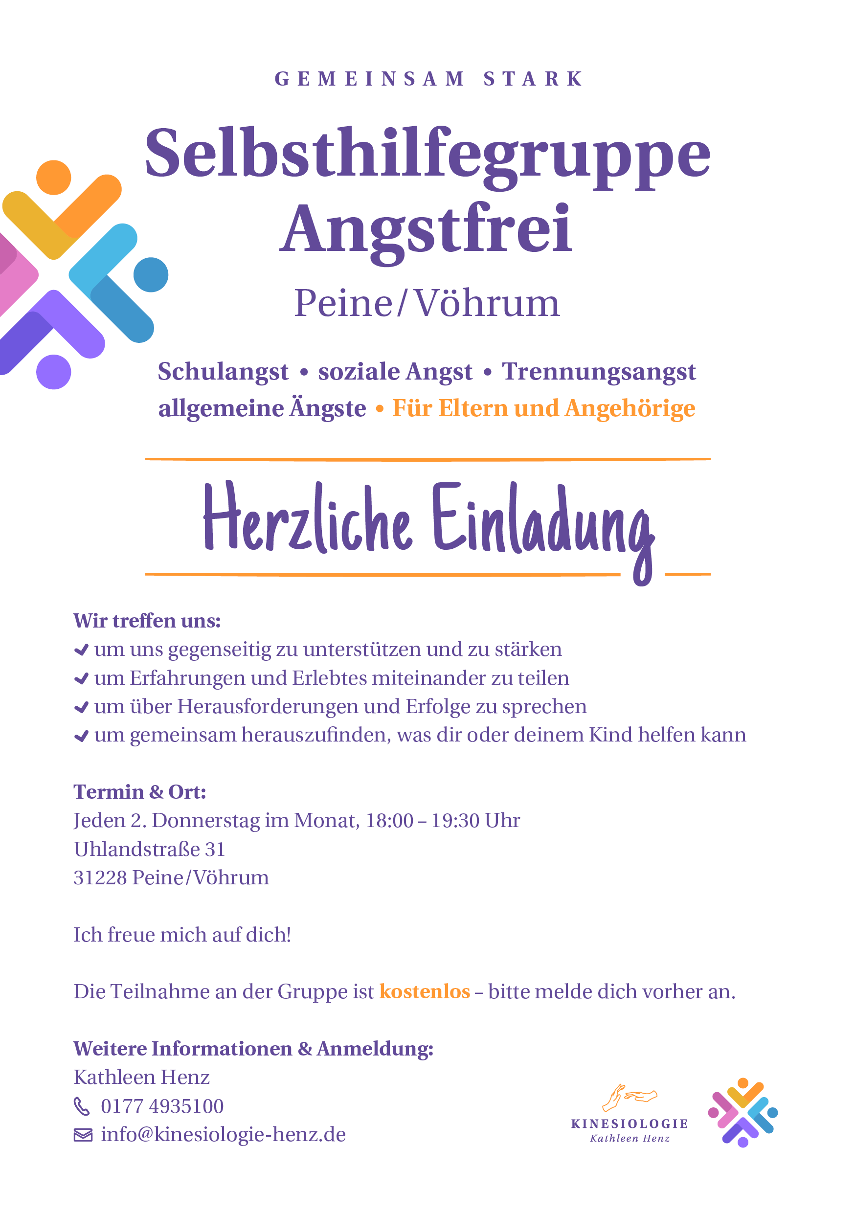 Selbsthilfegruppe angstfrei